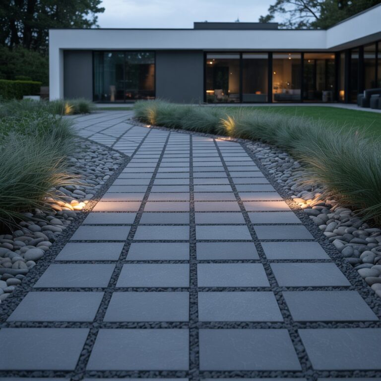 Paver Walkway Installation
